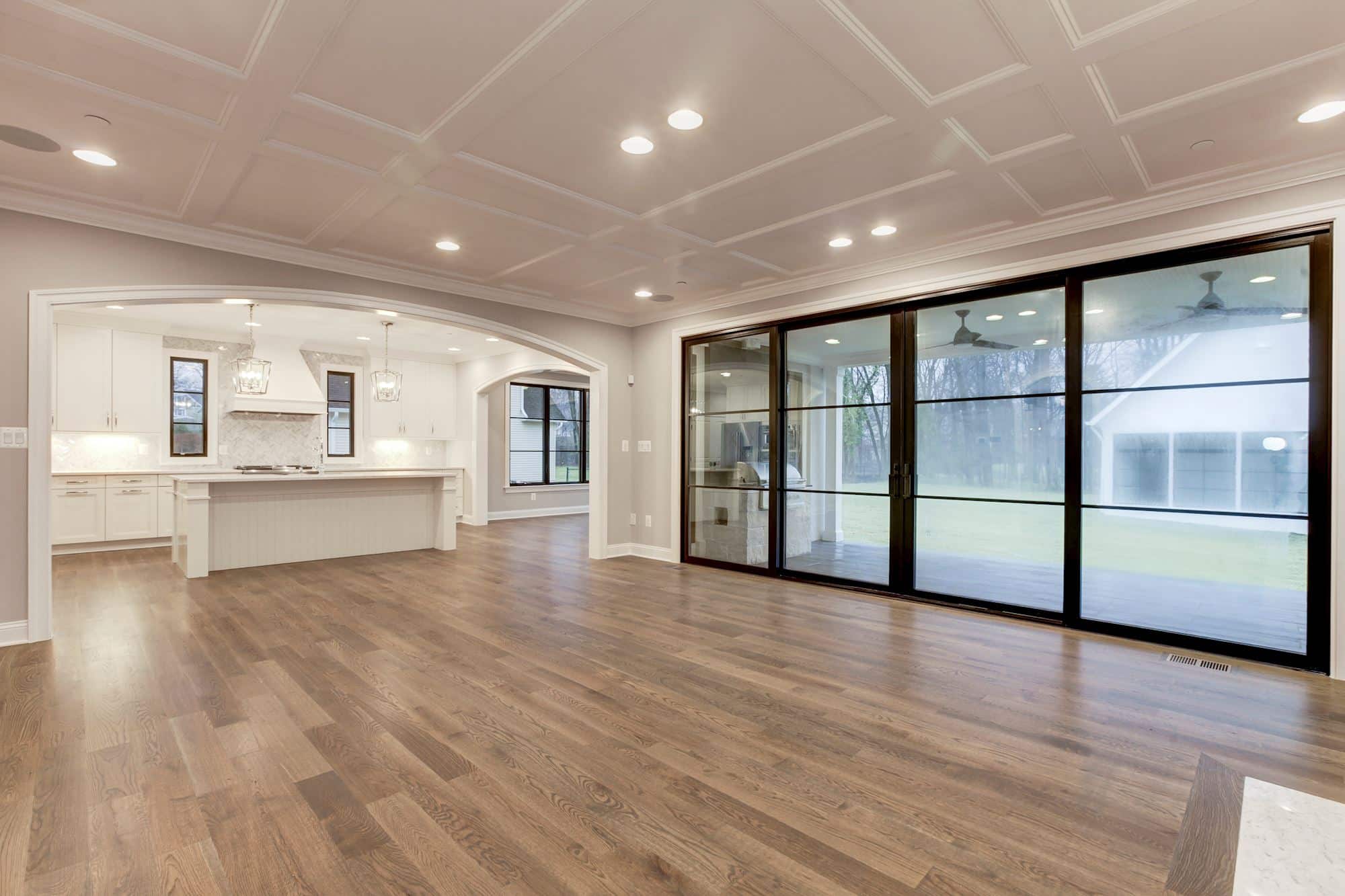 Great room, tall windows — built for natural light