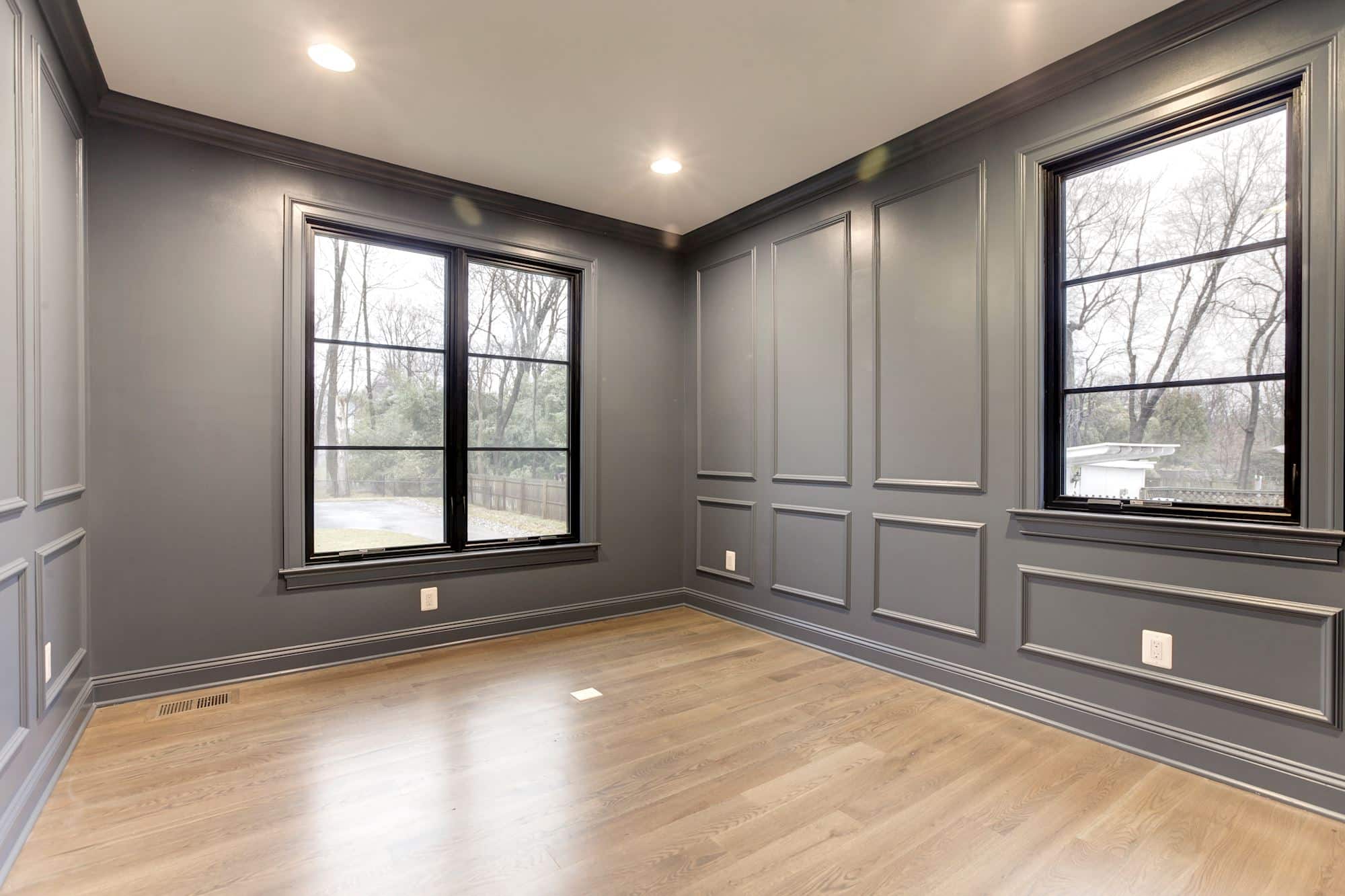 Built-in shelving — custom where it counts