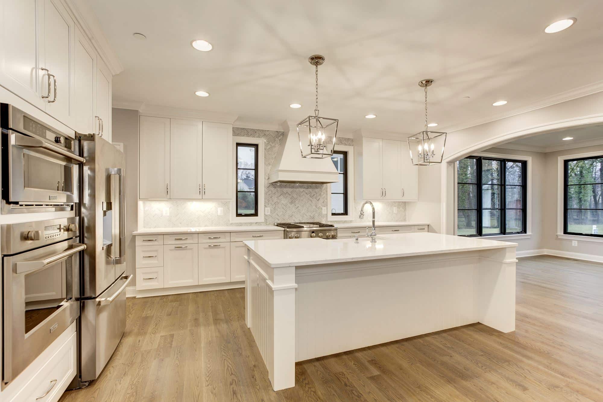 Full kitchen view — where the morning starts