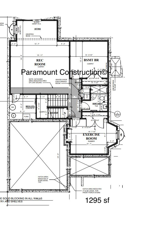 Cordell Lower Level Floor Plan