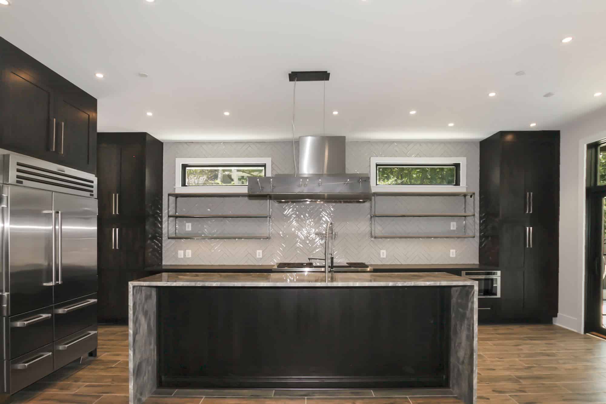 The range wall makes a statement