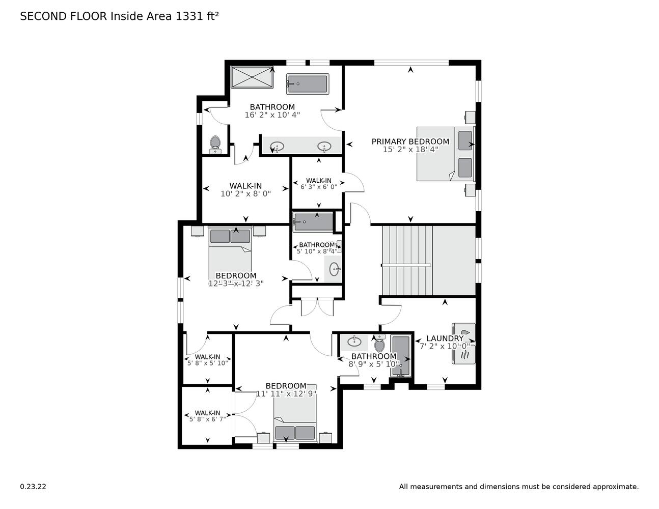 Upland Main Level Floor Plan