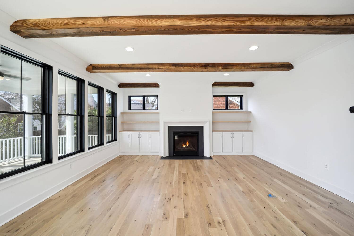 Beams overhead, fire ahead, nowhere else to be.