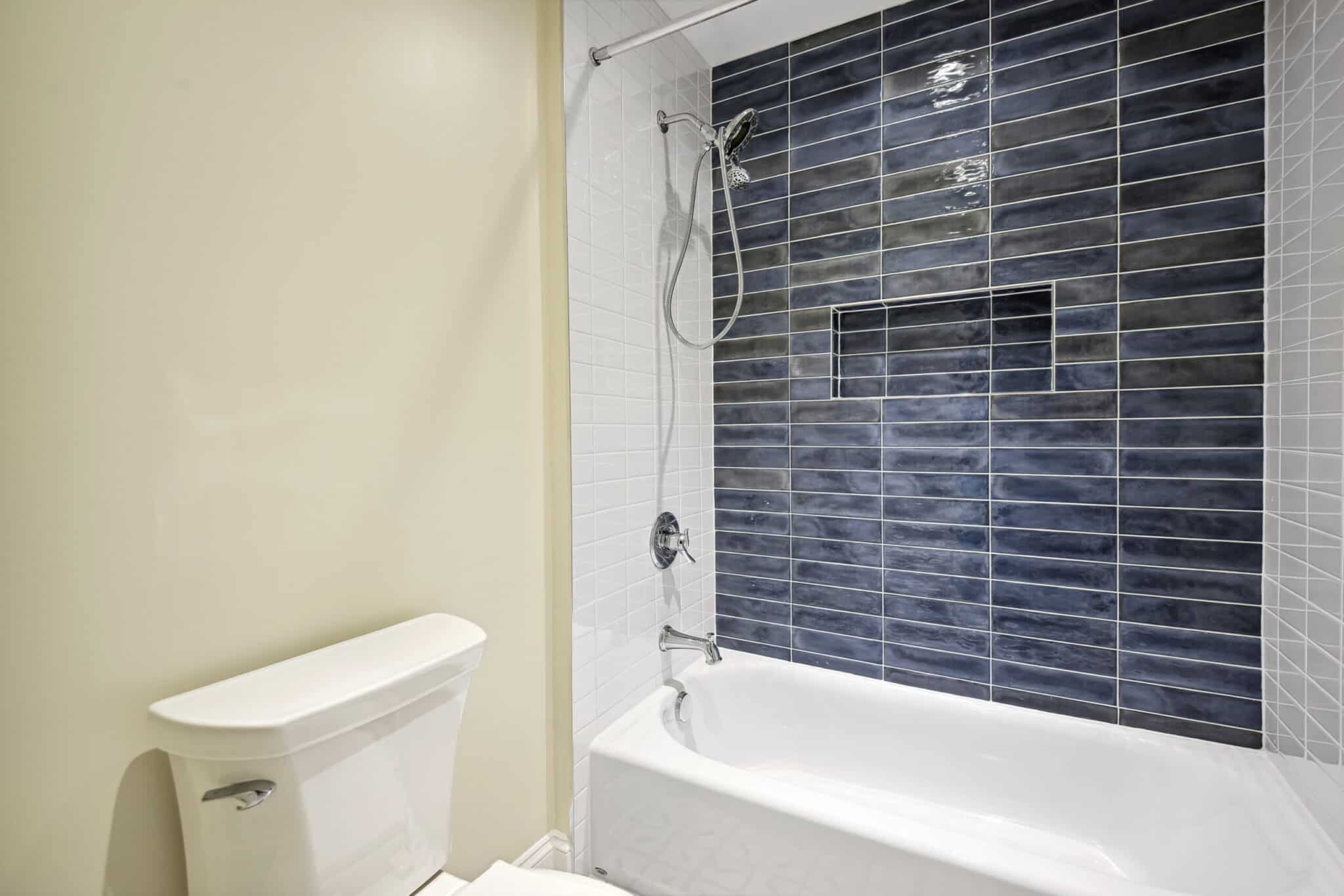 Navy tile that stops people mid-tour