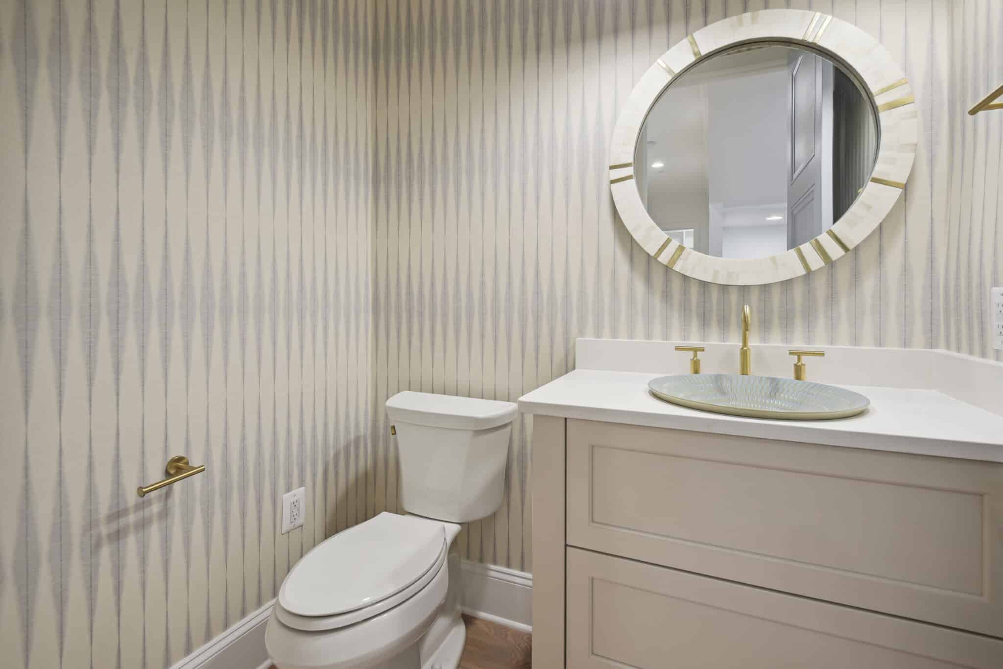 The powder room that gets more compliments than the kitchen