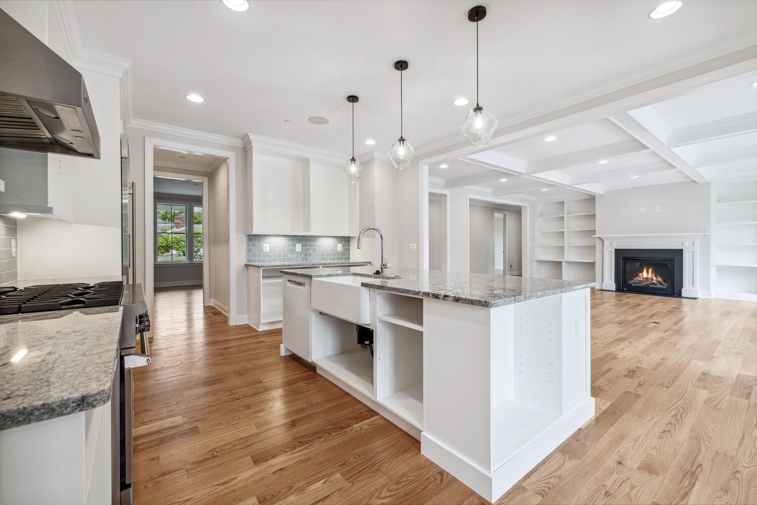 Counter space that makes cooking feel unhurried.