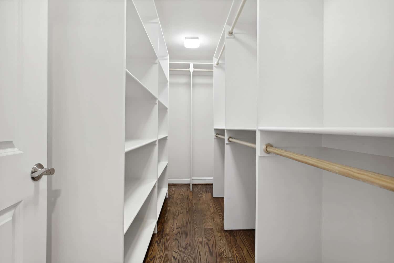 Rods and shelves, full perimeter, nothing wasted
