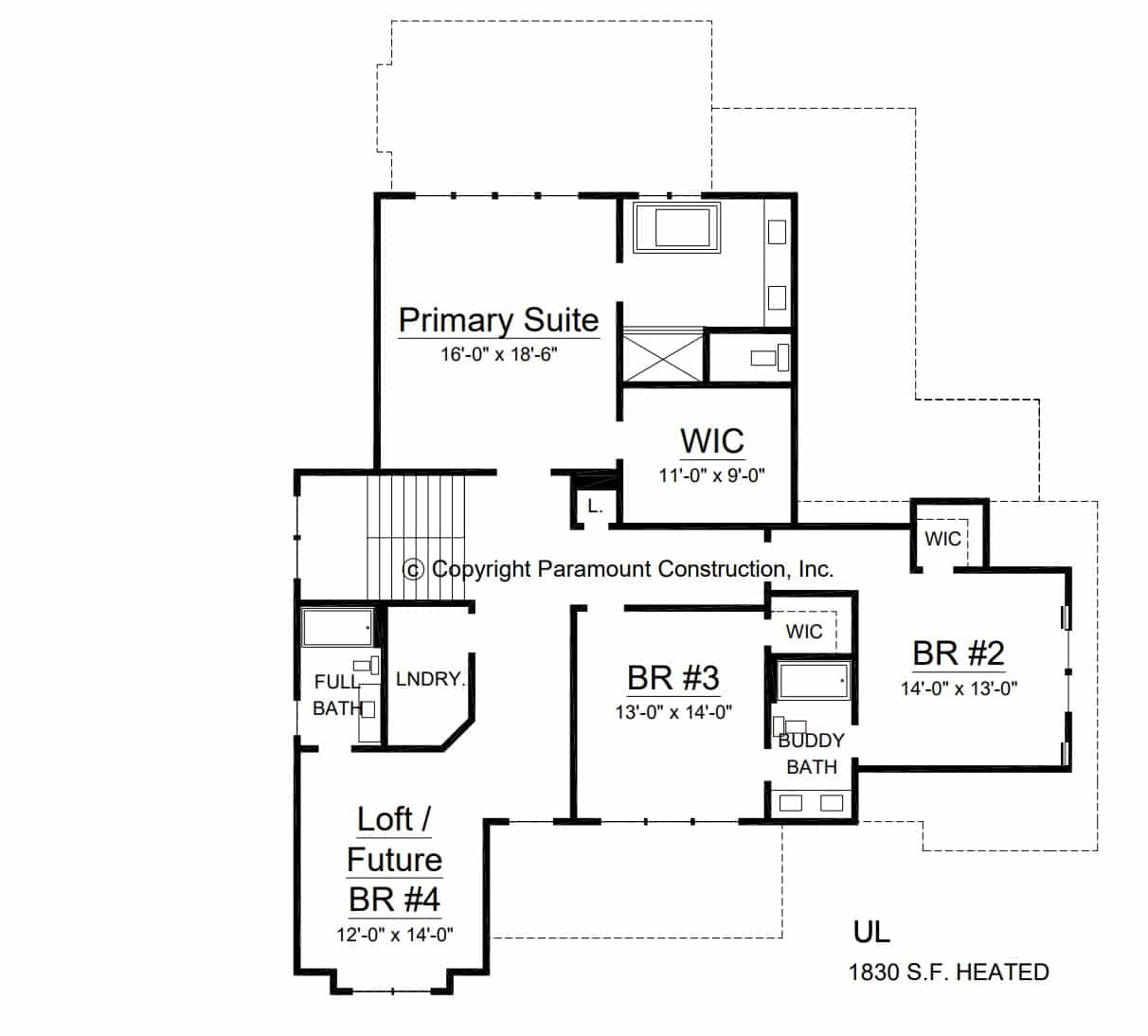 Arden Upper Level Floor Plan