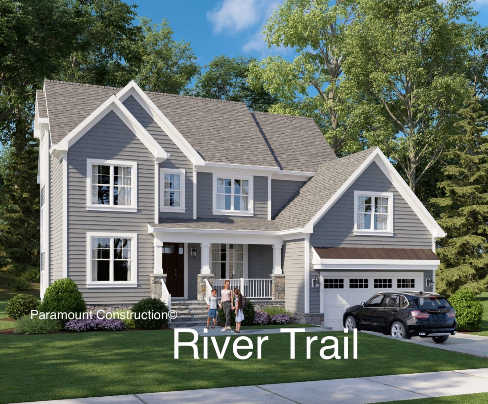 River Trail Model Elevation
