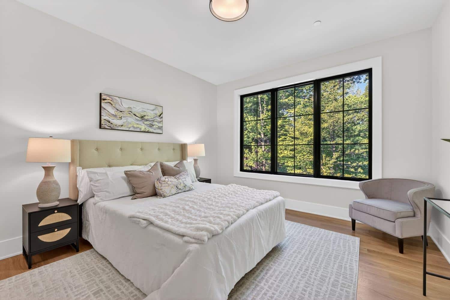 First floor guest suite or home office — you decide.